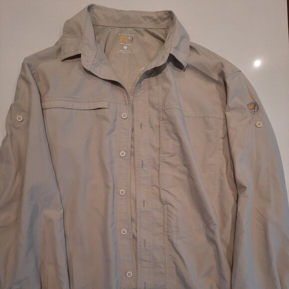 Mountain Hardwear - Long Selve Button Down Shirt - Men's Large - Picture 1 of 7